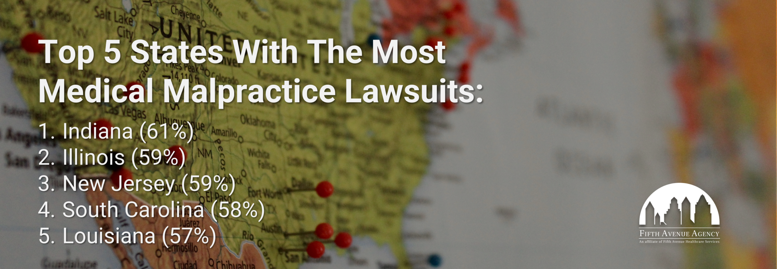 Top 5 States With Most Medical Malpractice Lawsuits